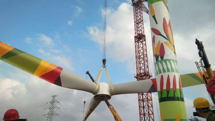 當風電走進《花千骨》拍攝地崇左,會發生什么?_天等縣